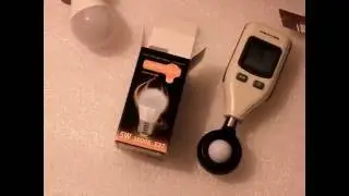 Светодиодная лампа Mini 527 - 5W E27 - видеообзор