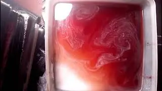 2d turbulence stretching of a vortex pair