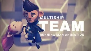 ❝we’re on each other’s team❞ - running man animation multiship