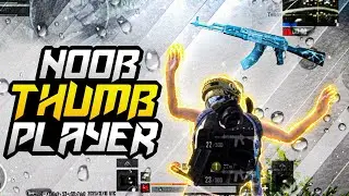 NOOB THUMB PLAYER💔🖤 | 2 FINGER CONTROLS | PUBG MOBILE MONTAGE | TROUBLExSP
