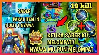 BUILD ITEM SABER TERBARU 2021 || COMBO SABER PALING SAKIT 2021 || CARA BERMAIN SABER TERBARU!!
