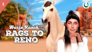 NEW LP 🐎 Horse Ranch: Rags to Renovation 🌵 EP 1 🌵 The Sims 4 Horse Ranch #sims4