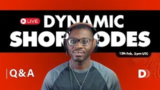 DD Live 17: Live Dynamic Shortcodes Q&A | Dynamic.ooo