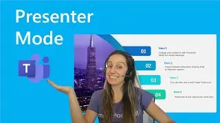 Presenter Mode in Microsoft Teams