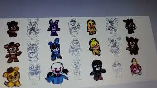 NEW FNAF MYSTERY MINIS REVEALED! | Withered Animatronics + New Look!