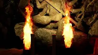 Unreal Engine 5 Cinematic Environment II old and  goddess Durga temple