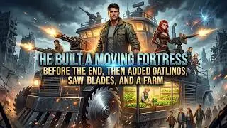 He Built A Moving Fortress Before The END, Then Added GATLINGS, SAW BLADES, And A FARM