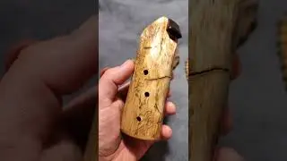 New ocarina made from ash tree 🌳 Sound of forest.
