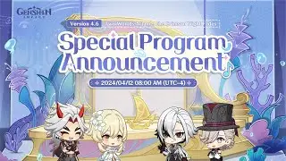 🔴4.6 GENSHIN IMPACT SPECIAL PROGRAM Watchparty Countdown!