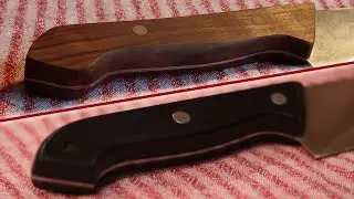 Restoration of an old Knife with a broken Handle