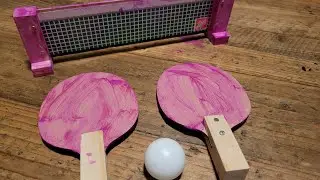 Kids video - Little Engineer Project For Kids #8 Mini Table Tennis (Kids Learning Video) 中文字幕