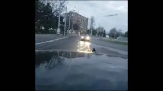 BMW X5 vs BMW 7 Odessa street racing