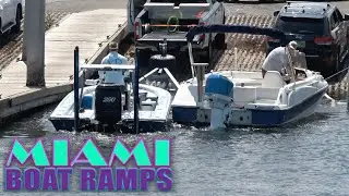 These Boats Collide!! | Miami Boat Ramps | Boynton Beach