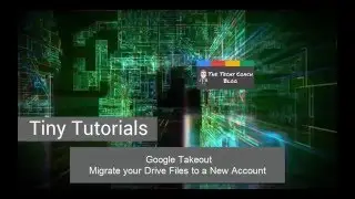 Google Takeout:  Migrate Your Drive Files to a New Account
