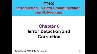 ITT400 - ERROR DETECTION