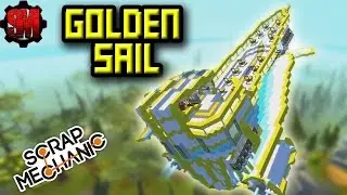 FLYING SHIP! Scrap Mechanic Featured Creator - Alstrak