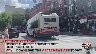 Changes proposed to Red Rose Transit Authority routes, schedules