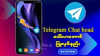 Telegram မှာ Chat Head ပေါ်လာအောင် ပြုလုပ်နည်း