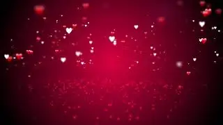 heart particular effectbackground animation