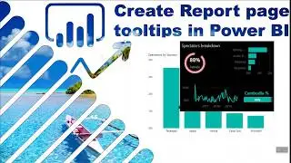 Report page tooltips/pop up on hover charts in Power BI in 2 ways