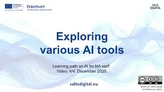 Exploring various AI tools