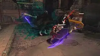 Dante Duo vs Double Hell Vanguards - Super slomo Fight - Dmc3 Hdc.