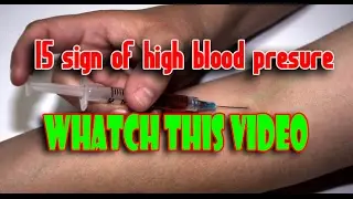 15 SIGN you have high blood sugar check this video