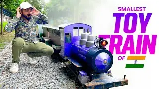 Riding India's Smallest Toy Train 🚂 🚂 !! 🤩 Girte Girte Bacha 😅