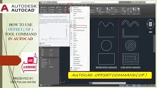 AutoCAD Offset !! How to Create Offset Command in AutoCAD !! Learn OFFSET Command AutoCAD in Hindi