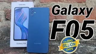 Galaxy F05 Review !! Best Budget Smartphone in Flipkart Big Billion Days sale