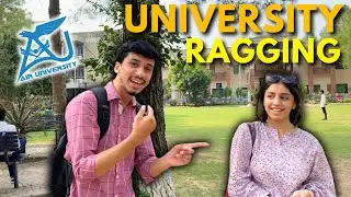 Air University Islamabad 2023 | Ragging New Students | First Day In Air University Islamabad