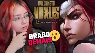 CONHECENDO NOXUS! - ASSISTI A PRIMEIRA CINEMATIC DE LOL DE 2025!!!😮