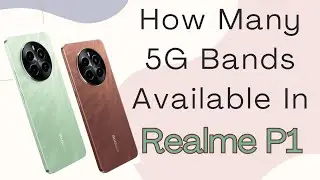Realme P1 5G Bands