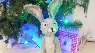 Зайчик  Поделка  в детский садик