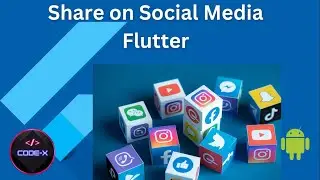 Flutter Tutorial - Share File, Image, Text, URL| How to Share Files on WhatsApp, Telegram Flutter.