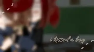 // I kissed a boy... // meme [?] // og // Michael x Noah // Past AU