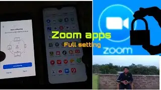 Zoom cloud meeting aaps /full setting