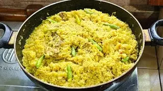 মুরগির মাংস দিয়ে মজাদার খিচুড়ি। মাংস দিয়ে ঝটপট খিচুড়ি।