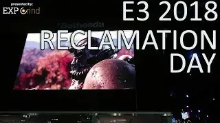 Fallout 76 - Bethesda Booth Fallout 76 Reclamation Day Walk Thru Vault Orientation - E3 2018 Day 3