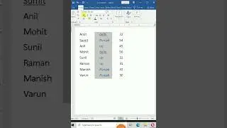 block selection ms word shorts