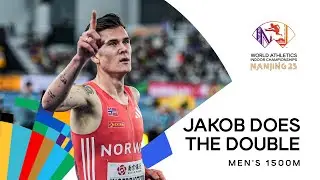 Ingebrigtsen storms to first world indoor 1500m gold | World Indoor Championships Nanjing 25