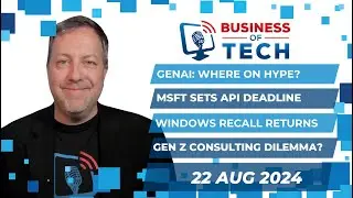 Generative AI, Microsoft Updates, Gen Z Consulting Dilemma, AI Overbuilding, Vision Pro Review