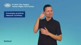 NZSL Conversion Practices research summary