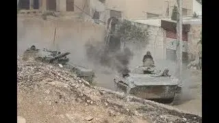 Жесткие бои в Алеппо Сирия!!!