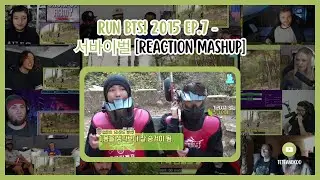 [BTS] Run BTS! EP.7 | Reaction mashup