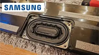 Oval woofer! | Samsung 2.1 QLED TV Speaker System (TEST)