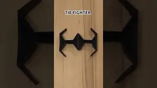 Истребитель TIE FIGHTER. Самолет из Звездных воин оригами #diy #origami