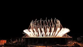 ⁴ᴷ Stade de France: Jeux Olympiques d'été de 2024 Closing Ceremony Fireworks Show | FWSim