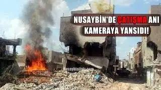 Nusaybin'de çatışma anı!