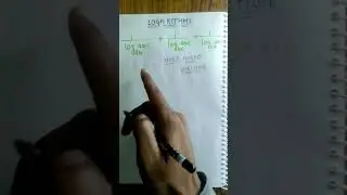 most repeated question of logarithms in nda | log property for jee mains/navy | math tricks point